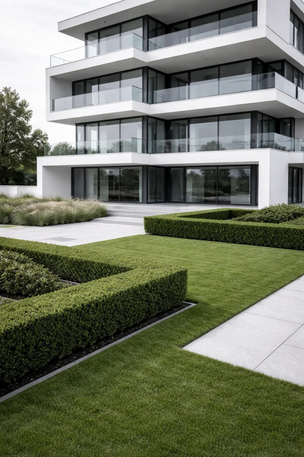 Gepflegte Gartenanlage